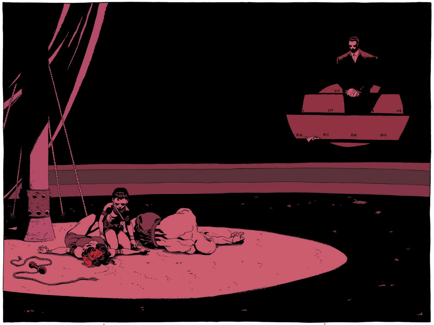 Comic book panel